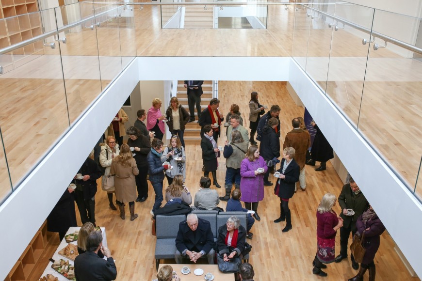 Kingham hill school reception area